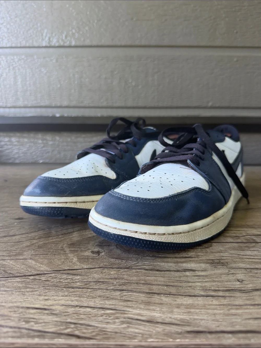 Nike Jordan 1 Low Golf Wolf Gray Men's sneakers Size 11